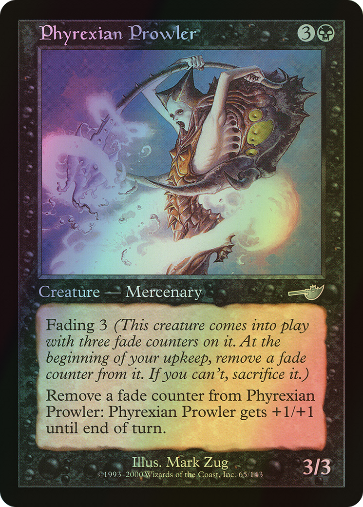Phyrexian Prowler (NEM) #65 [EN/F]