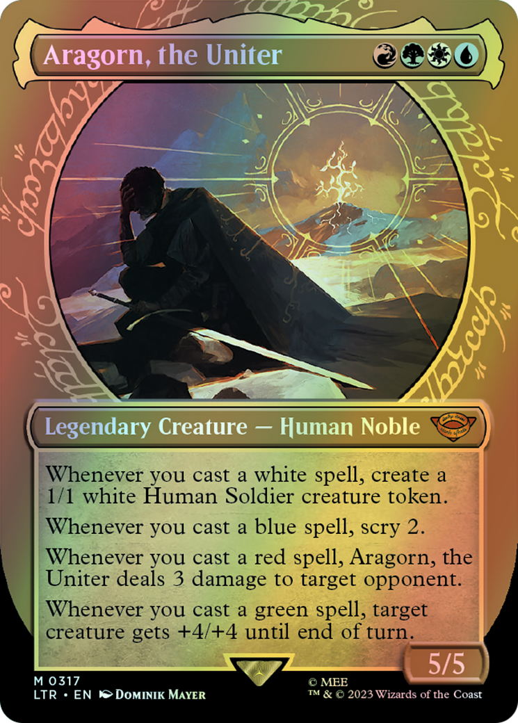Aragorn, the Uniter (LTR) #317 [EN/F] s/o