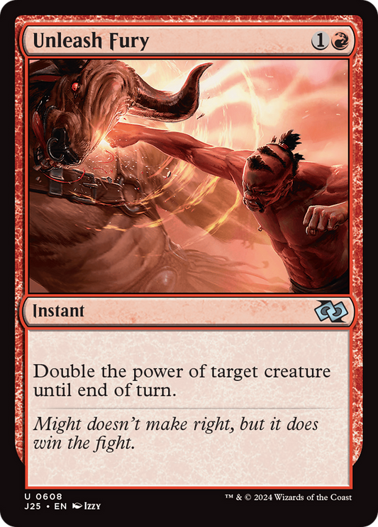 Unleash Fury (J25) #608 [EN/N] s/o