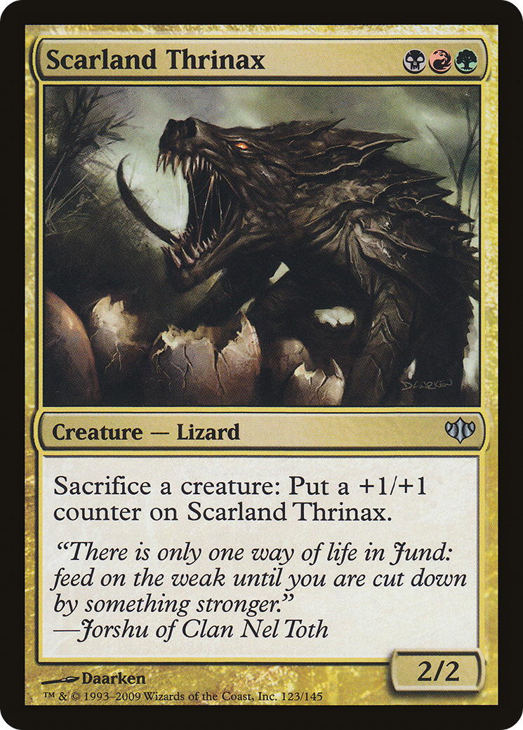 Scarland Thrinax (CON) #123 [EN/N]