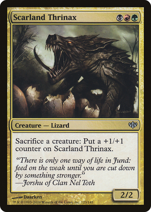 Scarland Thrinax (CON) #123 [EN/N]