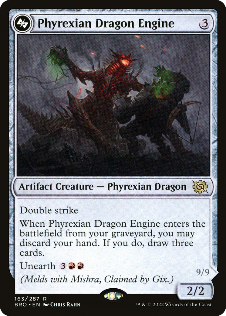 Phyrexian Dragon Engine (BRO) #163 [EN/N]