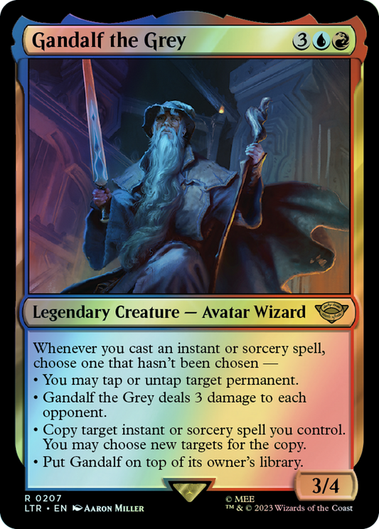 Gandalf the Grey (LTR) #207 [EN/F] s/o