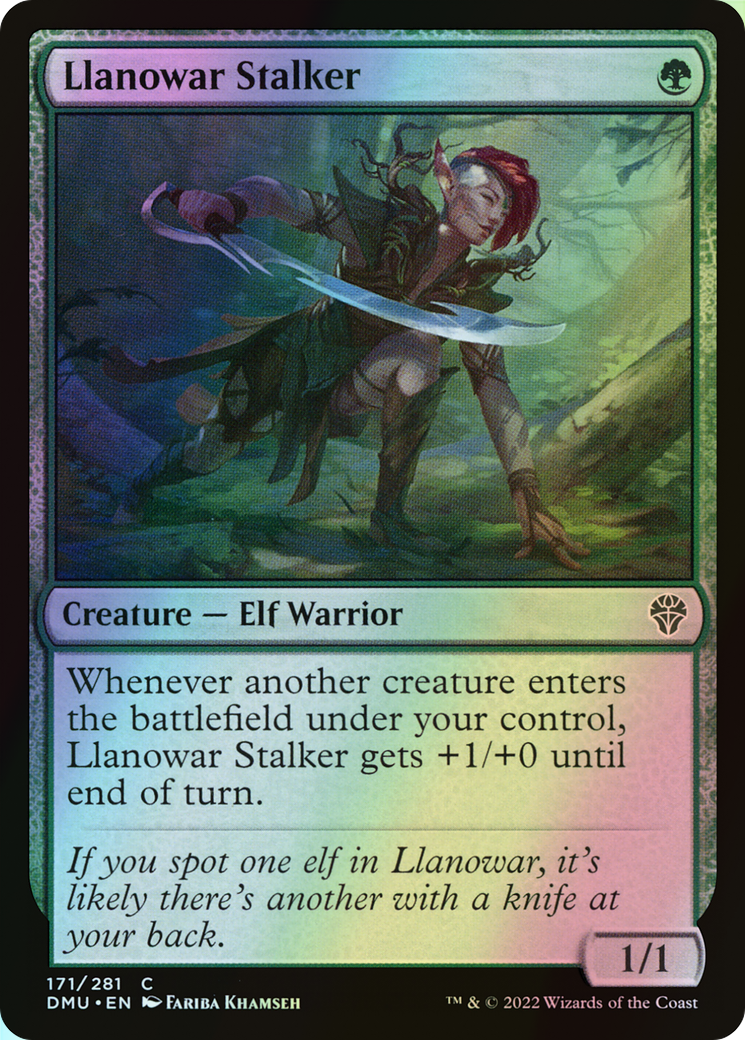 Llanowar Stalker (DMU) #171 [EN/F]