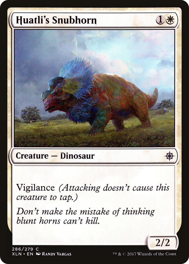 Huatli's Snubhorn (XLN) #286 [EN/N]
