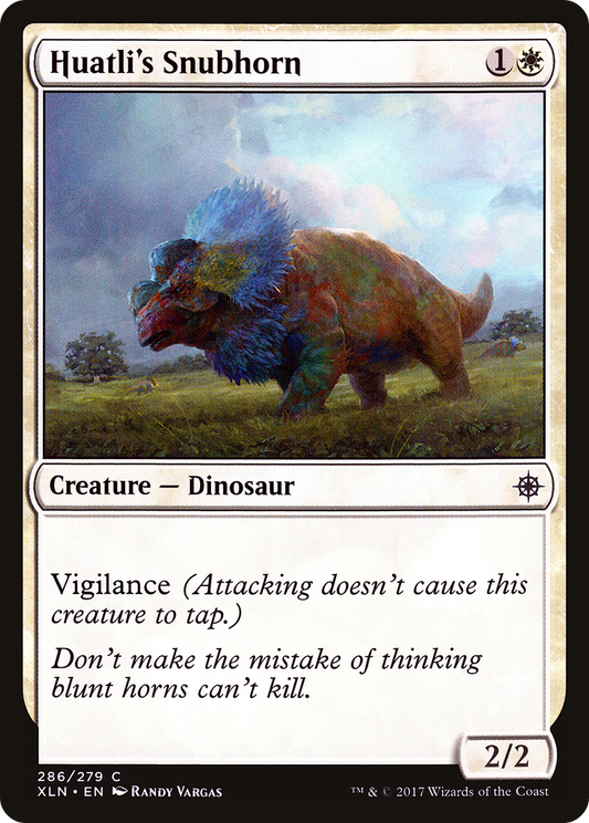 Huatli's Snubhorn (XLN) #286 [EN/N]