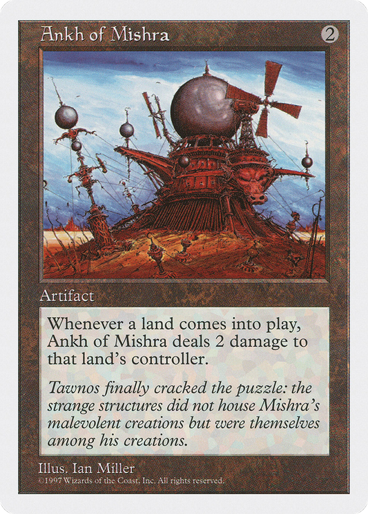 Ankh of Mishra (5ED) #348 [EN/N] s/o