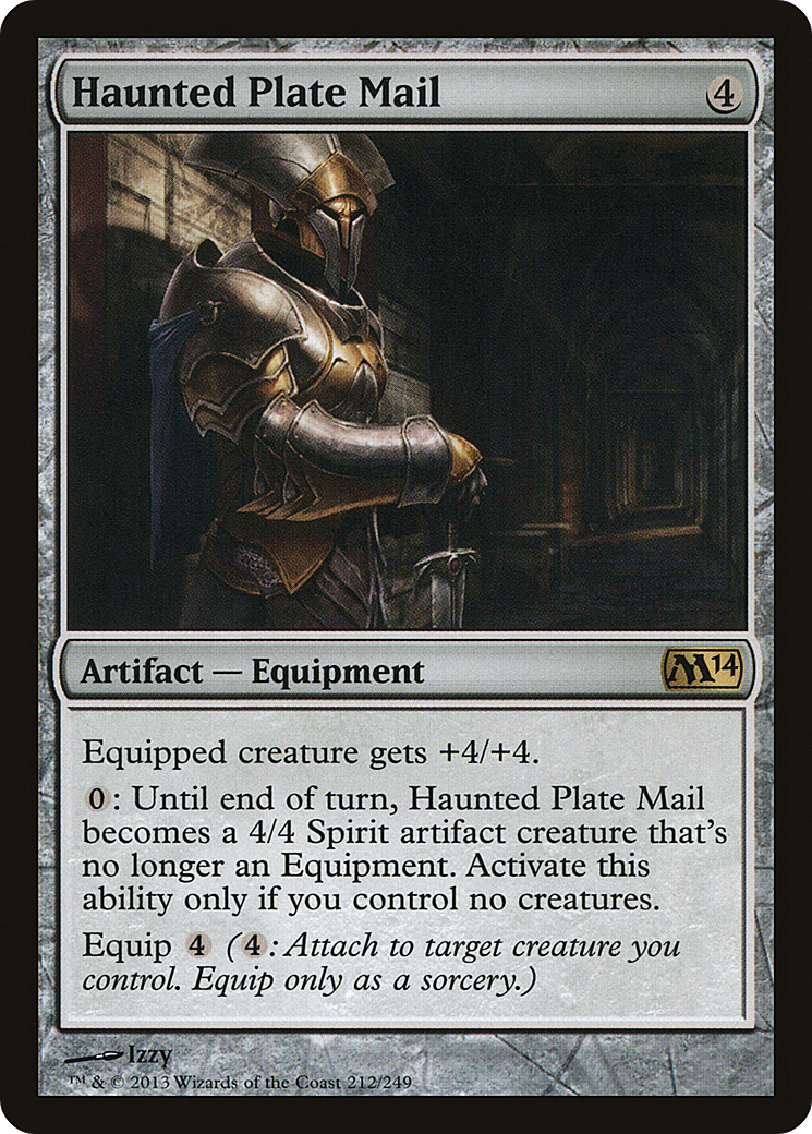 Haunted Plate Mail (M14) #212 [EN/N] s/o