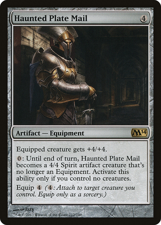 Haunted Plate Mail (M14) #212 [EN/N] s/o