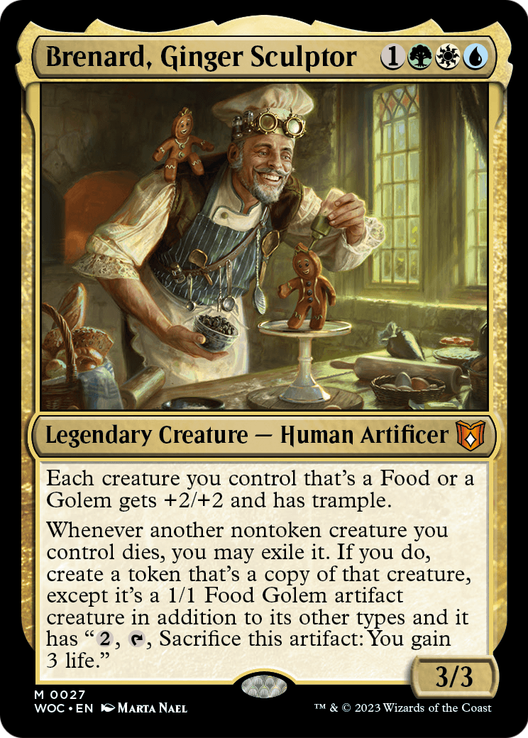 Brenard, Ginger Sculptor (WOC) #27 [EN/N]
