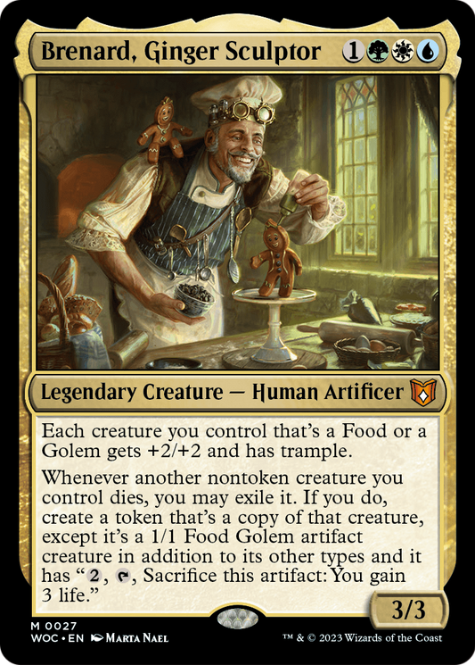 Brenard, Ginger Sculptor (WOC) #27 [EN/N]