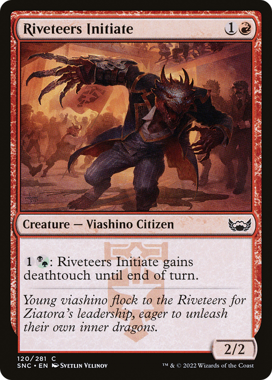 Riveteers Initiate (SNC) #120 [EN/N]