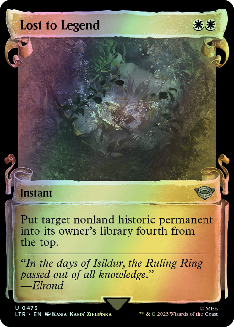 Lost to Legend - Silver Foil (LTR) #473 [EN/F]