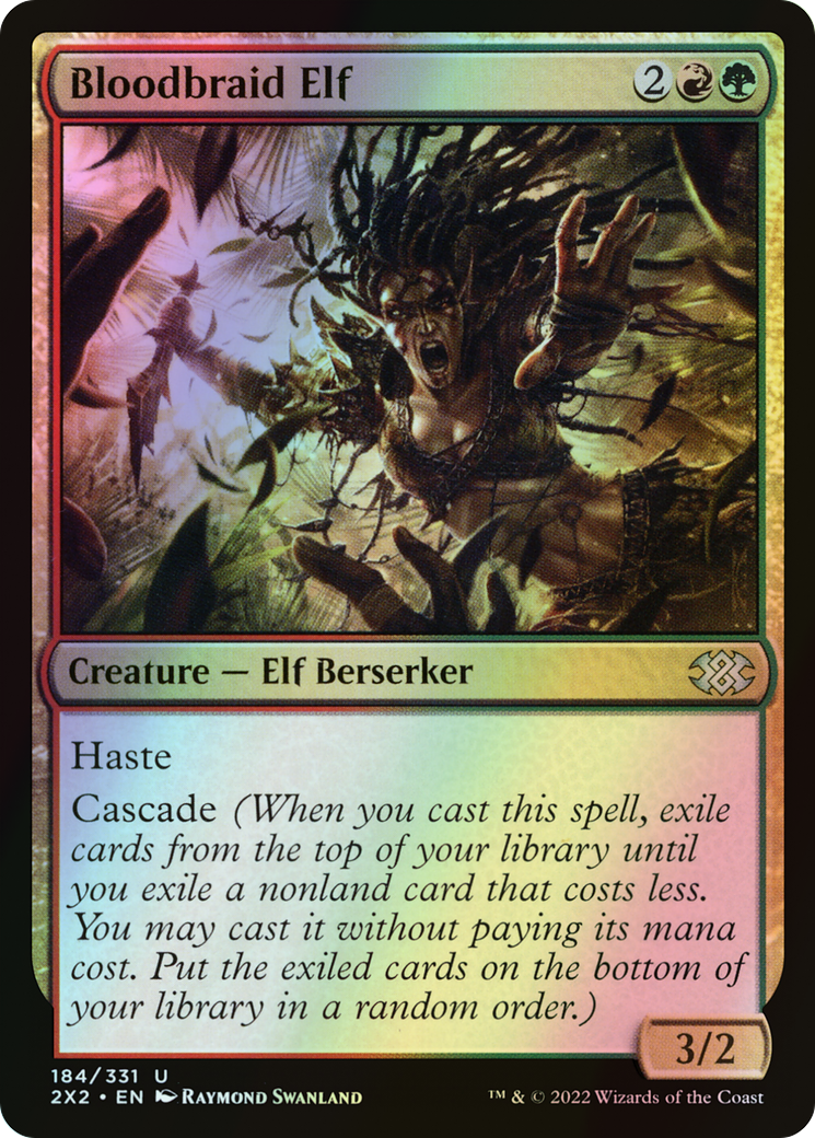 Bloodbraid Elf (2X2) #184 [EN/F]