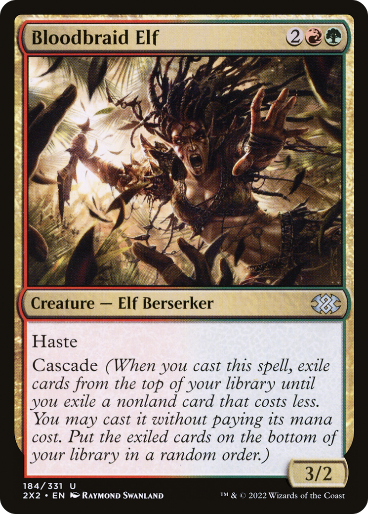 Bloodbraid Elf (2X2) #184 [EN/N]