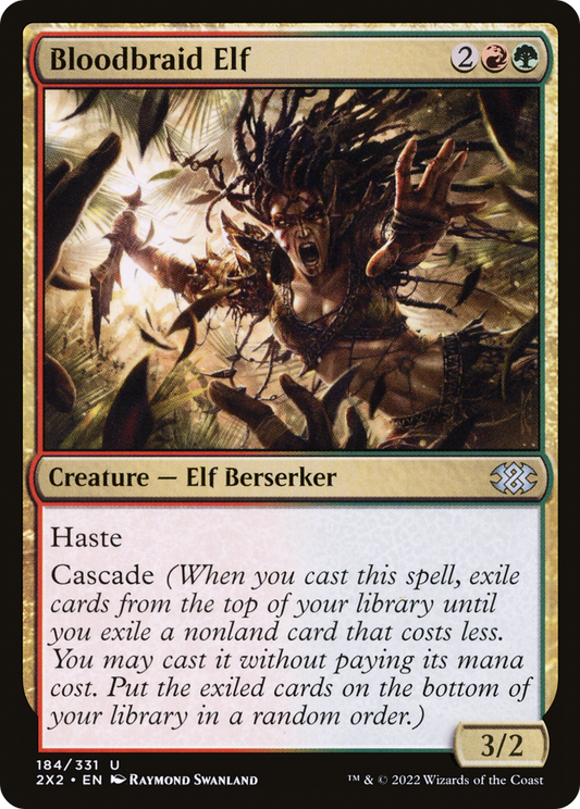 Bloodbraid Elf (2X2) #184 [EN/N]