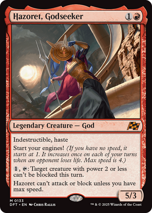 Hazoret, Godseeker (DFT) #133 [EN/N] s/o