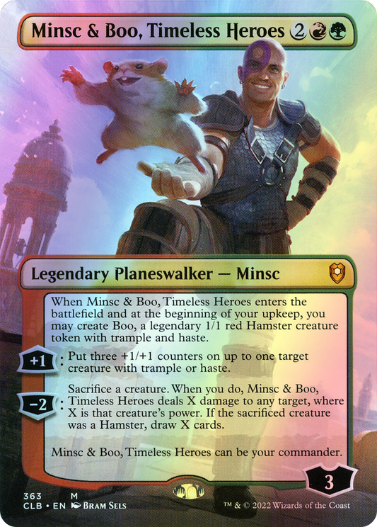 Minsc & Boo, Timeless Heroes (CLB) #363 [EN/F] s/o