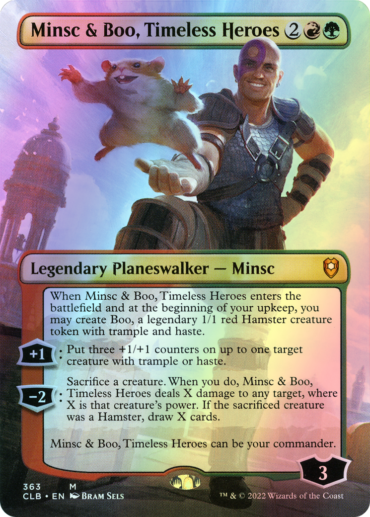 Minsc & Boo, Timeless Heroes (CLB) #363 [EN/F] s/o