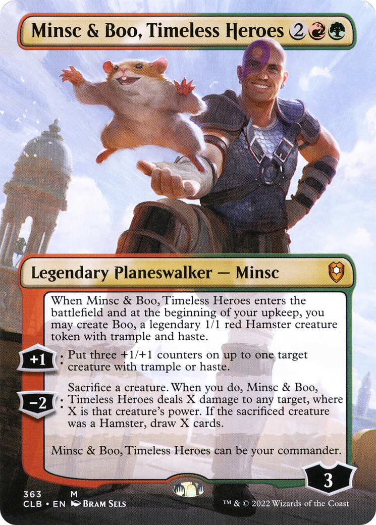 Minsc & Boo, Timeless Heroes (CLB) #363 [EN/N]
