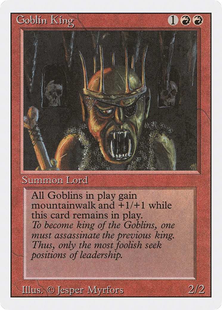 Goblin King (3ED) #155 [EN/N]