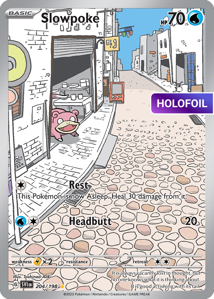 Slowpoke - 204/198 (SVI) #204 [EN/H] s/o