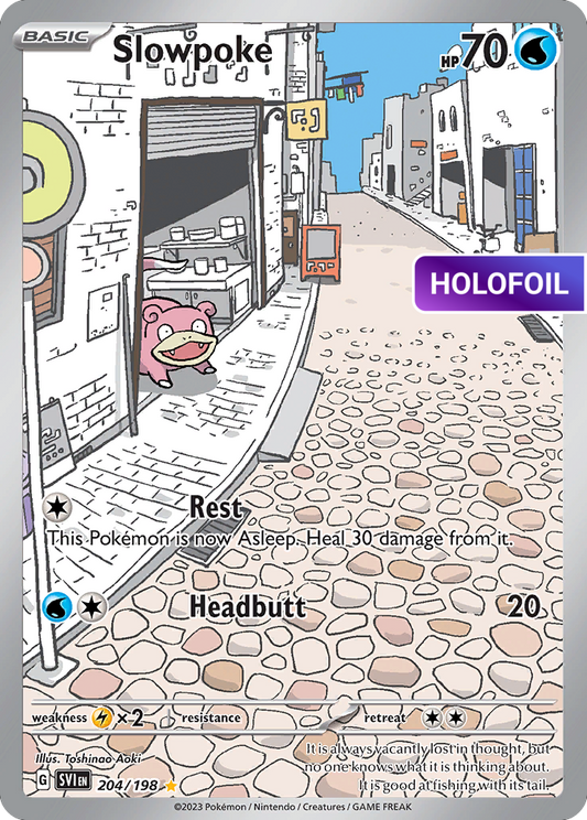 Slowpoke - 204/198 (SVI) #204 [EN/H] s/o