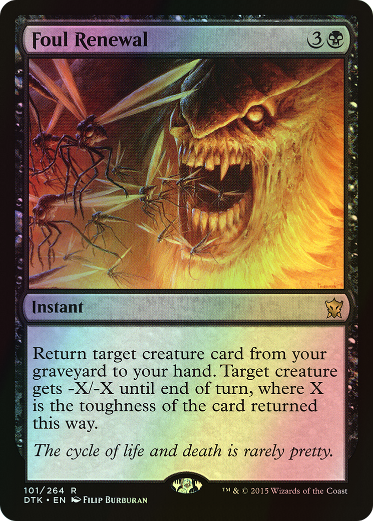 Foul Renewal (DTK) #101 [EN/F]