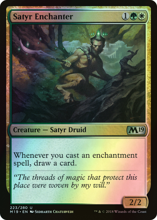 Satyr Enchanter (M19) #223 [EN/F]