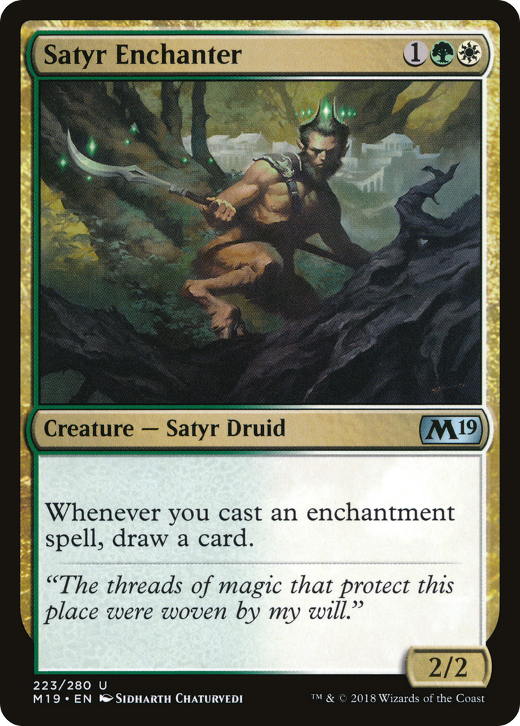 Satyr Enchanter (M19) #223 [EN/N]