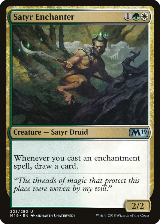 Satyr Enchanter (M19) #223 [EN/N]