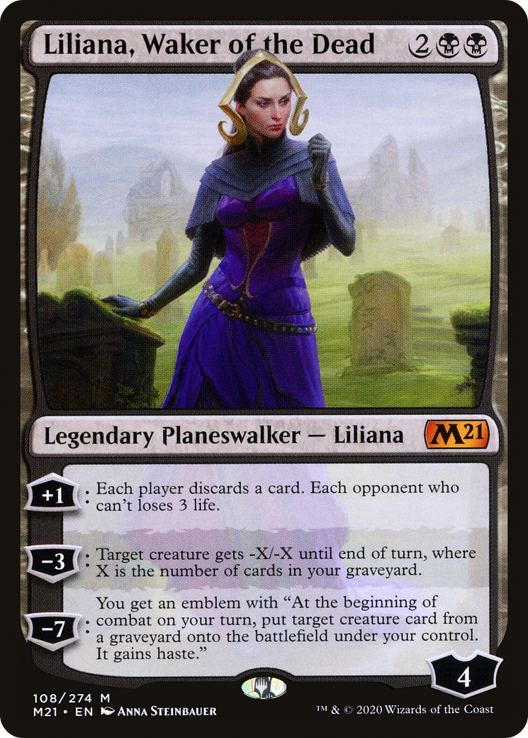 Liliana, Waker of the Dead (M21) #108 [EN/N]