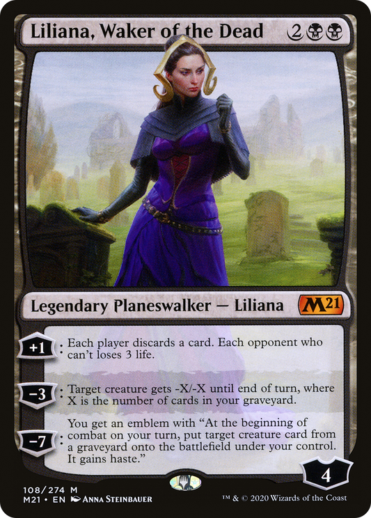 Liliana, Waker of the Dead (M21) #108 [EN/N]