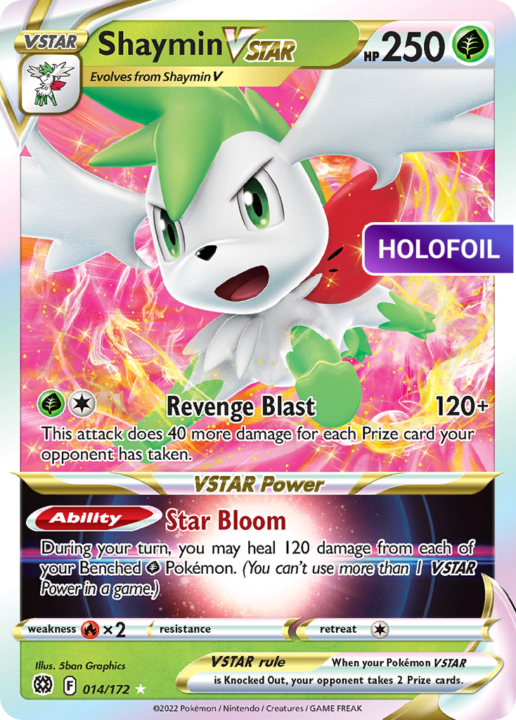 Shaymin VSTAR (BRS) #14 [EN/H]