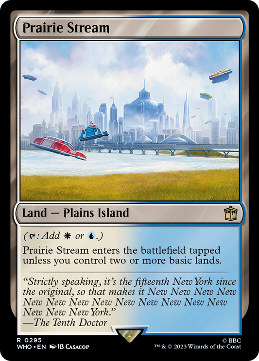 Prairie Stream (WHO) #295 [EN/N] s/o