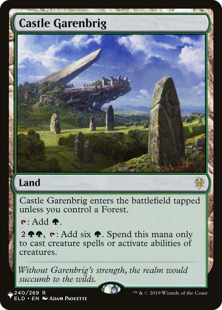 Castle Garenbrig (PLST) #ELD-240 [EN/N]