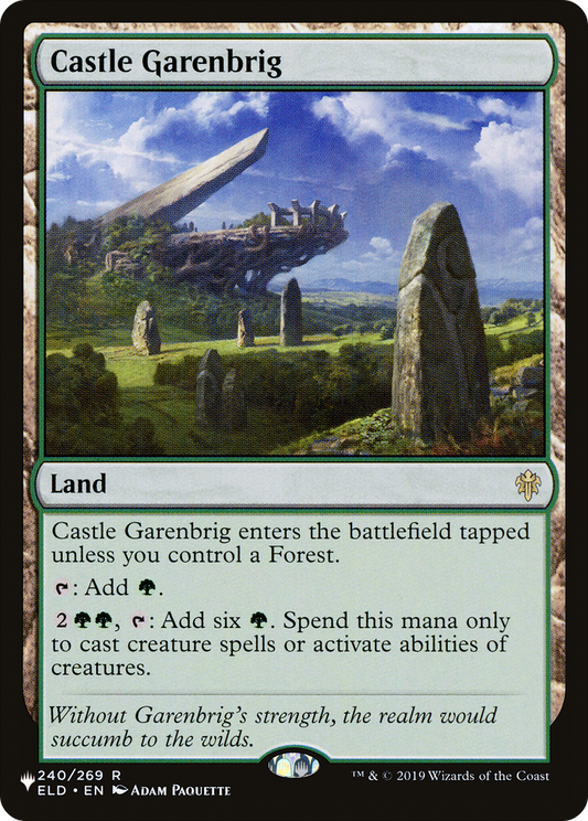 Castle Garenbrig (PLST) #ELD-240 [EN/N]