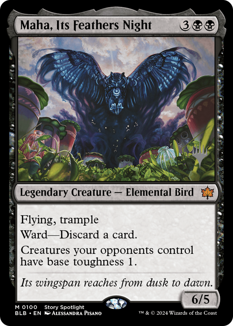 Maha, Its Feathers Night (PBLB) #100p [EN/N]