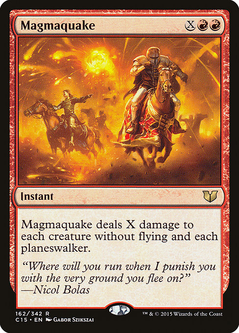 Magmaquake (C15) #162 [EN/N] s/o