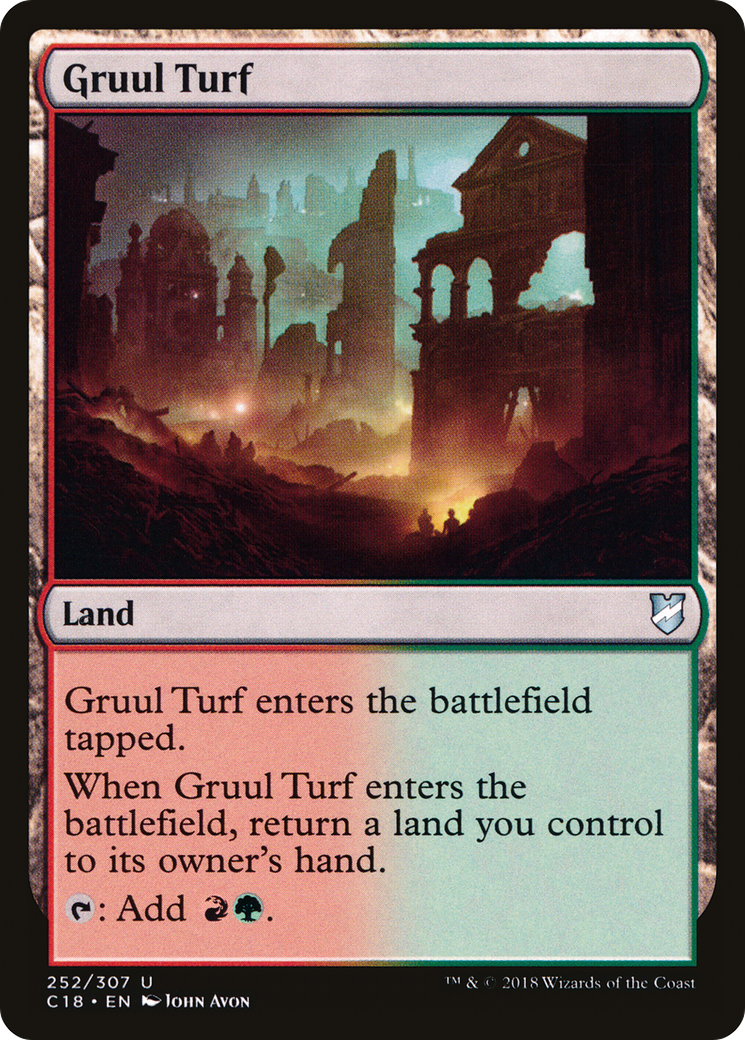 Gruul Turf (C18) #252 [EN/N] s/o
