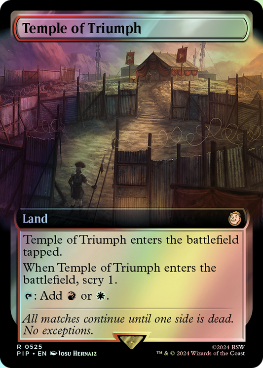 Temple of Triumph (PIP) #525 [EN/F] s/o