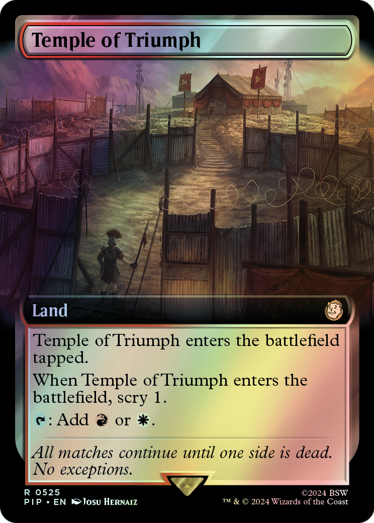 Temple of Triumph (PIP) #525 [EN/F] s/o