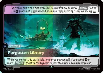 Forgotten Library (UNL) #211 [EN/F]