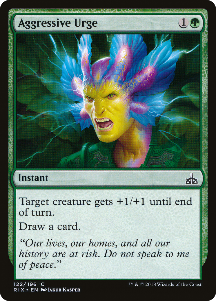 Aggressive Urge (RIX) #122 [EN/N]