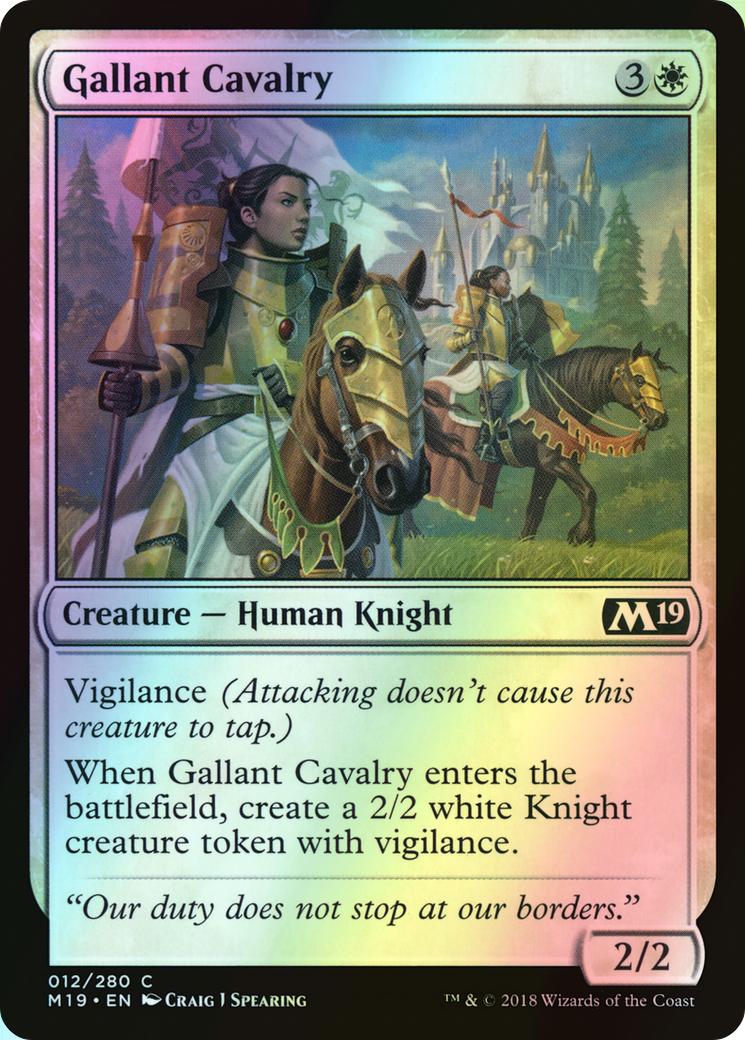 Gallant Cavalry (M19) #12 [EN/F]