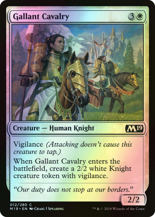 Gallant Cavalry (M19) #12 [EN/F]