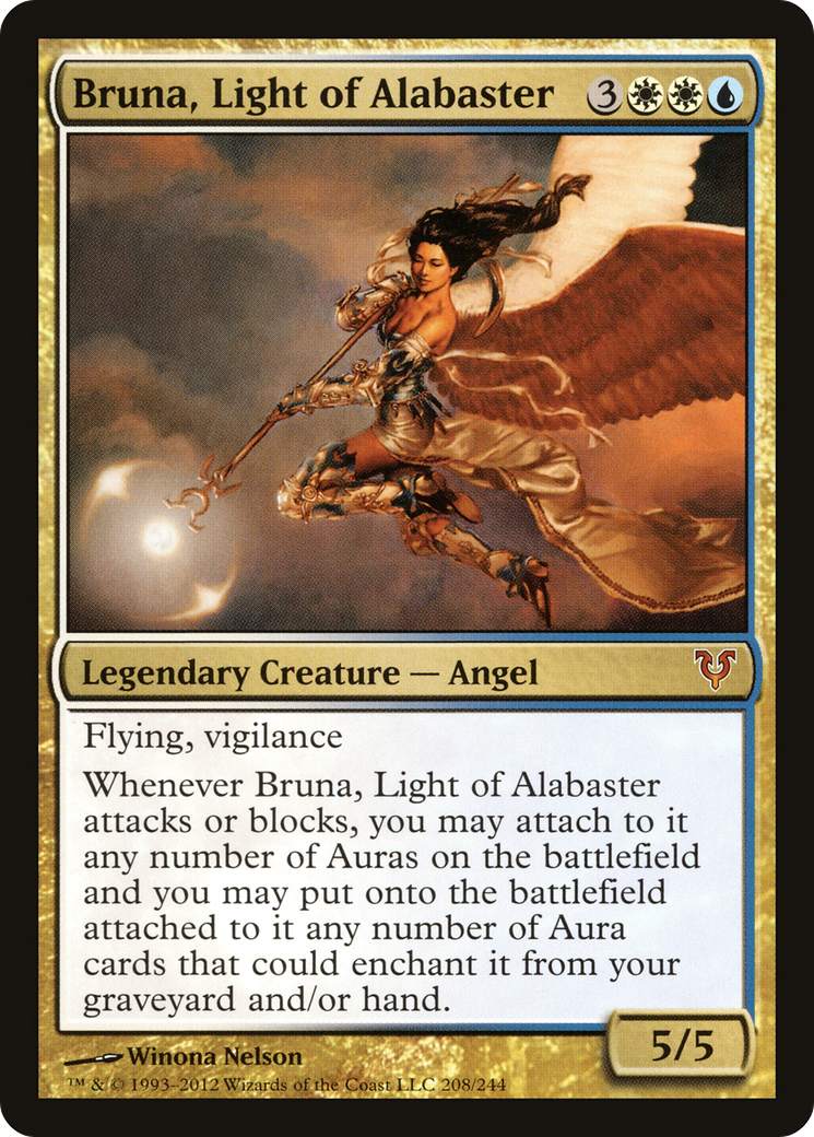 Bruna, Light of Alabaster (AVR) #208 [EN/N] s/o