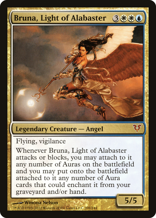 Bruna, Light of Alabaster (AVR) #208 [EN/N] s/o