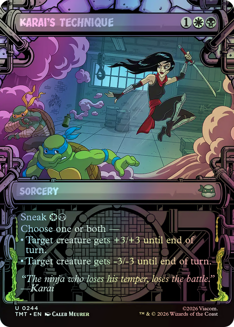 Karai's Technique (TMT) #244 [EN/F]