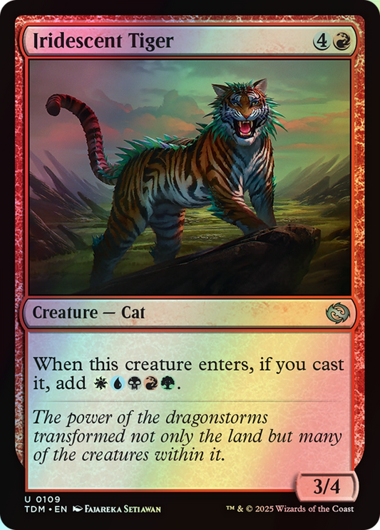 Iridescent Tiger (TDM) #109 [EN/F]